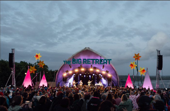 The Big Retreat Festival Festival lighting