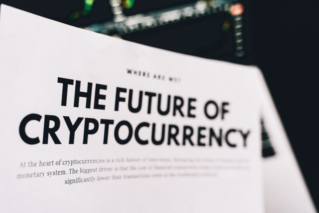 A document highlighting the future trends and impacts of cryptocurrency.