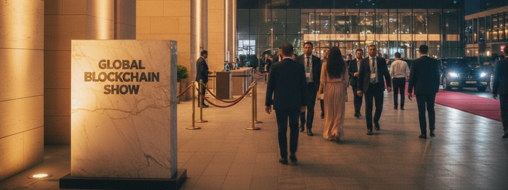 The Global Blockchain Show, Riyadh: When a Kingdom Writes the Cheque Blockchain Show in Rydiah