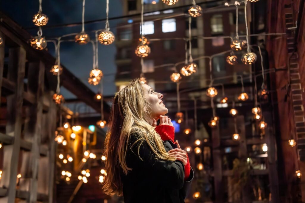 The Underrated Art of the Ordinary Tuesday woman, lights, fashion, model, lifestyle, vintage, vibe, stylist, lighting, lantern