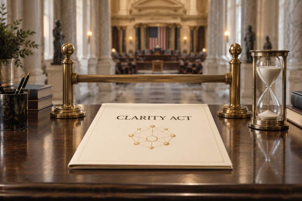 clarity act stalled